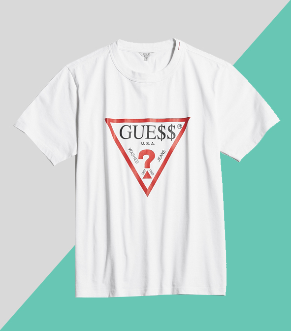 Guess dollar sales sign shirt